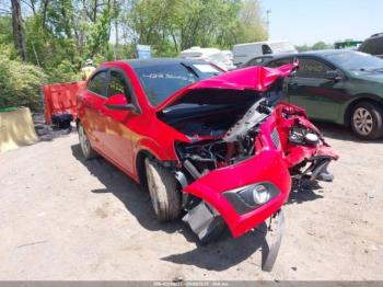  Salvage Chevrolet Sonic