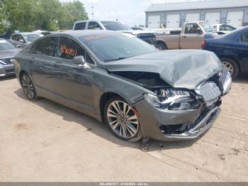  Salvage Lincoln MKZ