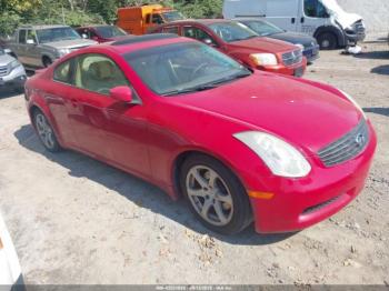  Salvage INFINITI G35