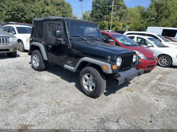  Salvage Jeep Wrangler