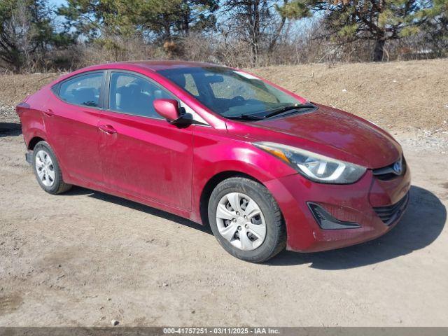  Salvage Hyundai ELANTRA