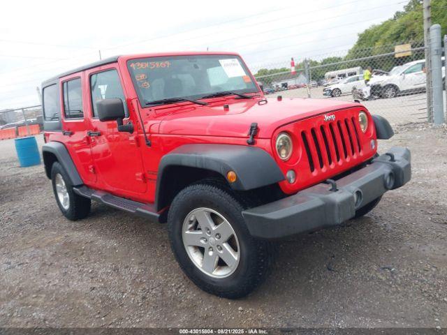  Salvage Jeep Wrangler