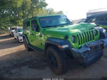  Salvage Jeep Wrangler