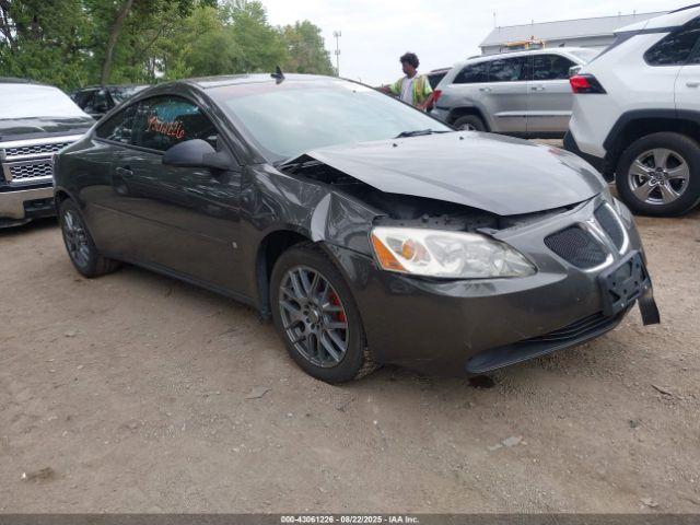  Salvage Pontiac G6