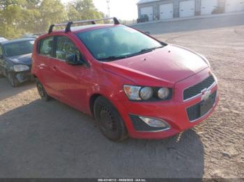  Salvage Chevrolet Sonic