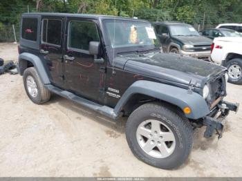  Salvage Jeep Wrangler