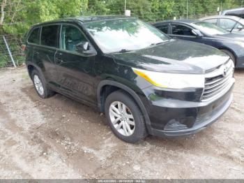  Salvage Toyota Highlander