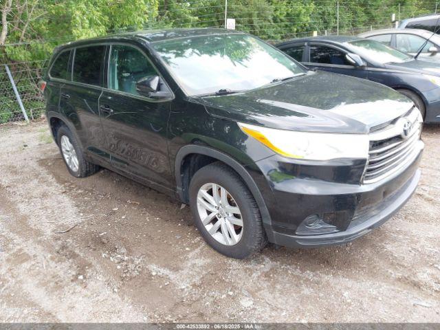  Salvage Toyota Highlander