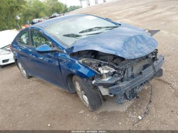  Salvage Hyundai ELANTRA
