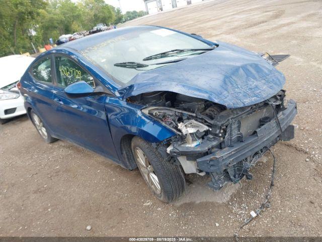  Salvage Hyundai ELANTRA