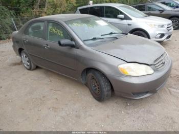  Salvage Toyota Corolla