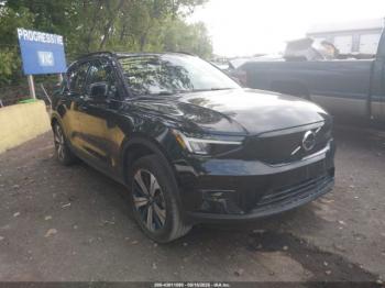  Salvage Volvo Xc40 Recharge Pure Electr