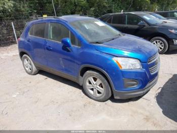  Salvage Chevrolet Trax