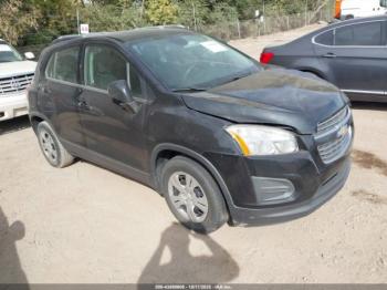  Salvage Chevrolet Trax