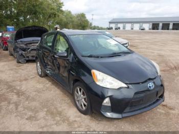  Salvage Toyota Prius c