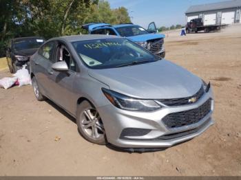  Salvage Chevrolet Cruze