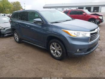  Salvage Toyota Highlander