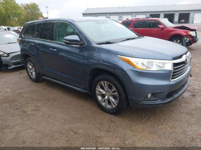  Salvage Toyota Highlander
