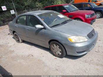  Salvage Toyota Corolla