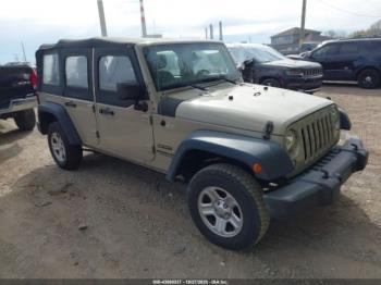  Salvage Jeep Wrangler