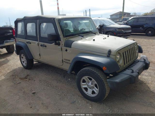  Salvage Jeep Wrangler