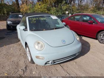  Salvage Volkswagen Beetle