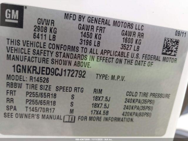 Chevrolet Traverse 2lt Image 8