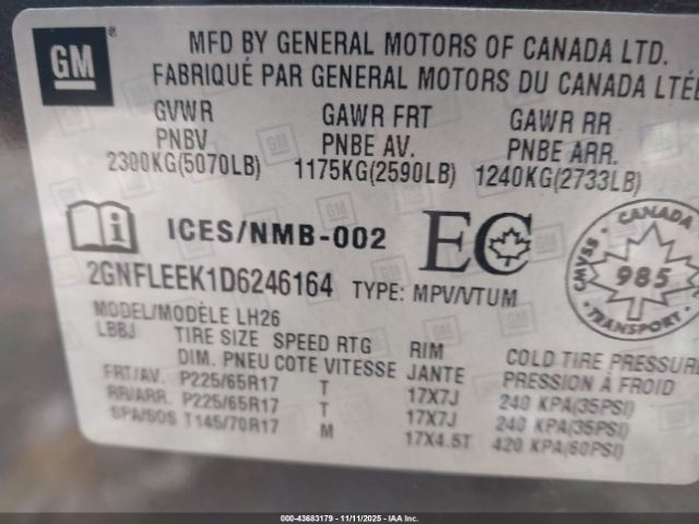 Chevrolet Equinox 1lt Image 4