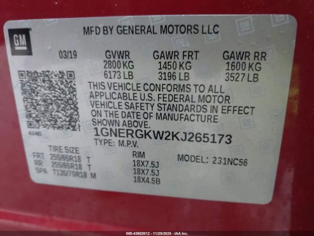 Chevrolet Traverse 1lt Image 11