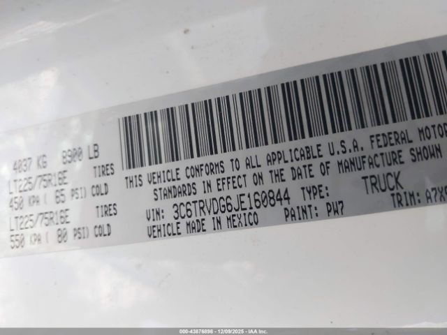 Ram Promaster High Roof 159 Wb Image 7