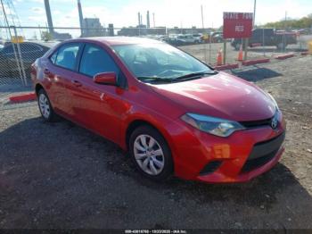  Salvage Toyota Corolla