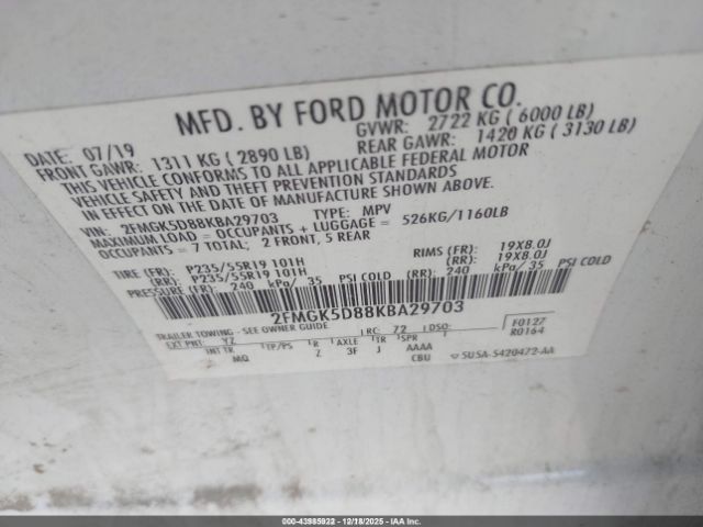 Ford Flex Limited Image 9