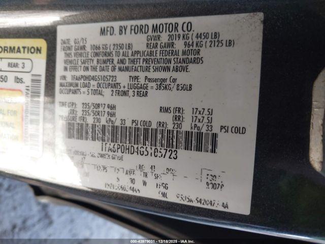 Ford Fusion Se Image 10