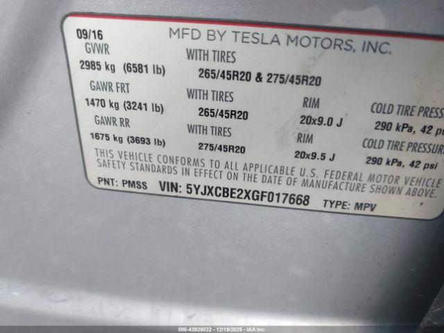 Tesla Model X Image 8