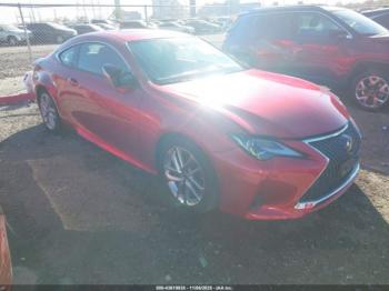  Salvage Lexus Rc
