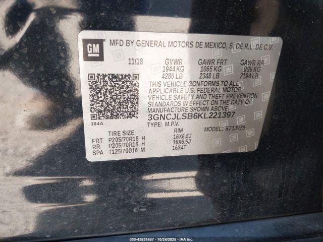 Chevrolet Trax Lt Image 9