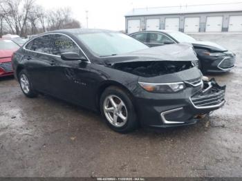  Salvage Chevrolet Malibu