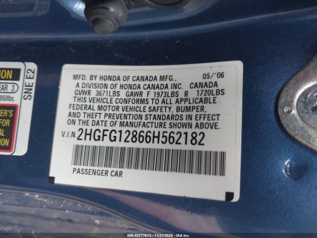 Honda Civic Ex Image 5