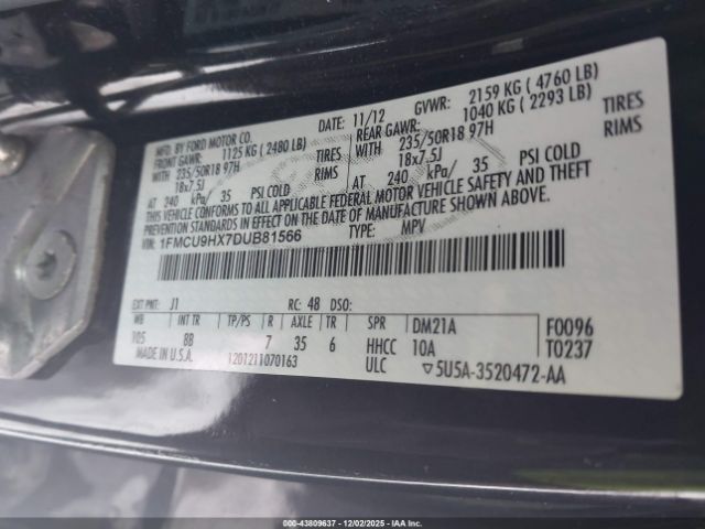 Ford Escape Sel Image 8