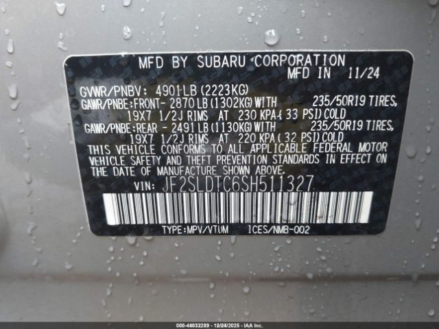 Subaru Forester Touring Image 7