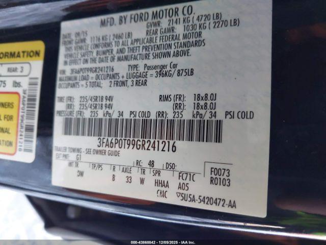 Ford Fusion Se Image 7