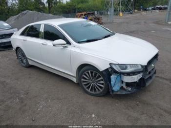  Salvage Lincoln MKZ