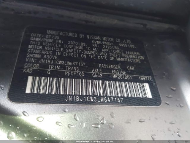 Nissan Rogue S Awd Xtronic Cvt Image 7