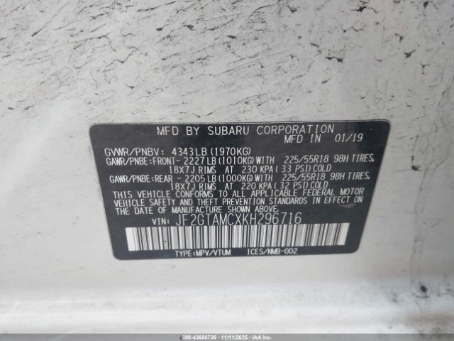 Subaru Crosstrek 2.0i Limited Image 12