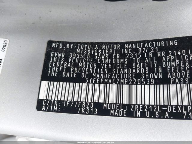 Toyota Corolla Le Image 13