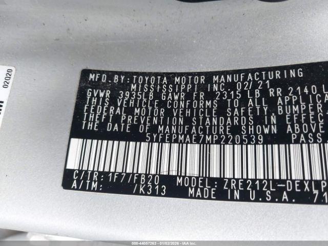 Toyota Corolla Le Image 13