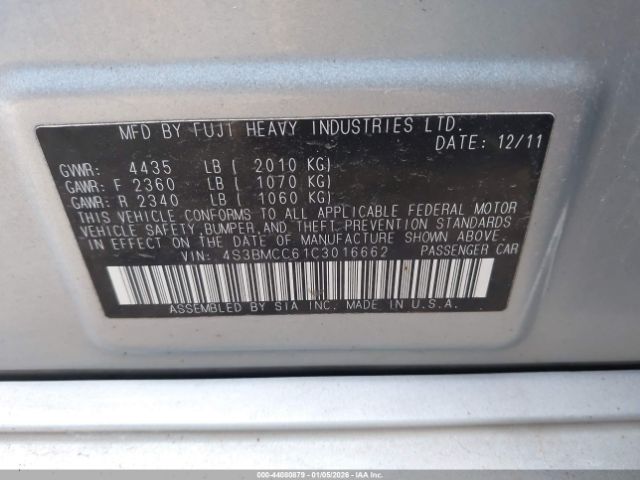 Subaru Legacy 2.5i Premium Image 10