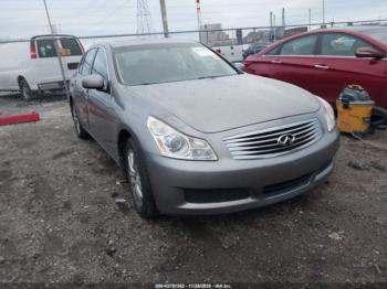  Salvage INFINITI G35x