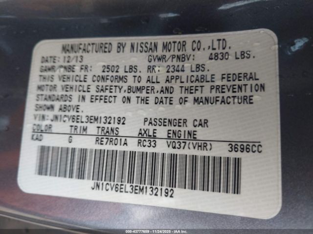 INFINITI Q60 Image 12