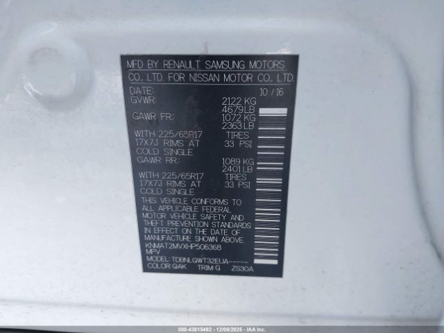 Nissan Rogue Sv Image 11